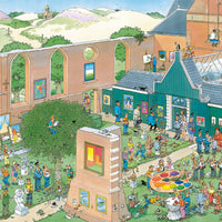 Puzzle Jumbo - Jan Van Haasteren - The Art Market. 2000 piezas-Doctor Panush