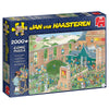 Puzzle Jumbo - Jan Van Haasteren - The Art Market. 2000 piezas-Doctor Panush