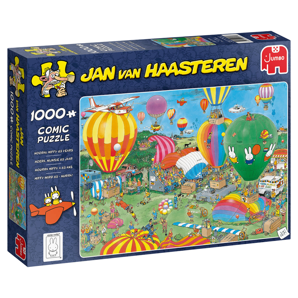 Puzzle Jumbo - Jan Van Haasteren - miffy 65 Years. 1000 piezas-Puzzle-Jumbo-Doctor Panush