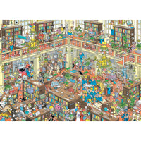 Puzzle Jumbo - Jan Van Haasteren - The Library. 2000 piezas-Doctor Panush