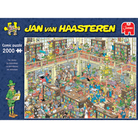 Puzzle Jumbo - Jan Van Haasteren - The Library. 2000 piezas-Doctor Panush