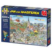 Puzzle Jumbo - Jan Van Haasteren - Island Retreat. 1000 piezas-Puzzle-Jumbo-Doctor Panush