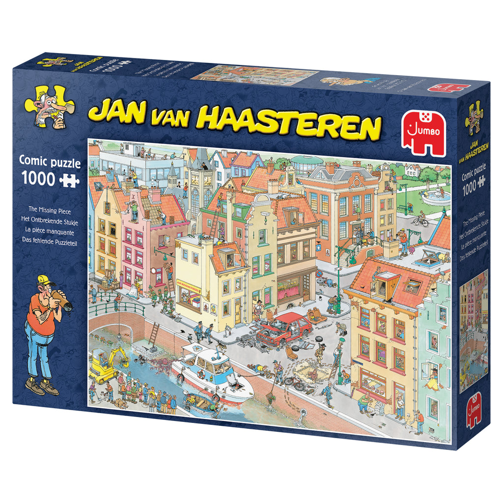 Puzzle Jumbo - Jan Van Haasteren - The Missing Piece. 1000 piezas-Puzzle-Jumbo-Doctor Panush