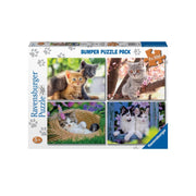 Puzzle Ravensburger - Pequeños Gatos. 4x100 piezas