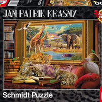 Puzzle Schmidt - Jan Patrik Krasny. La Sabana, Vuelta a la vida. 1000 piezas-Puzzle-Schmidt-Doctor Panush