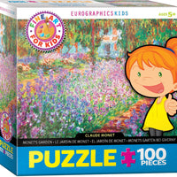 Puzzle Eurographics - El Jardín de Monet. 100 XXL piezas
