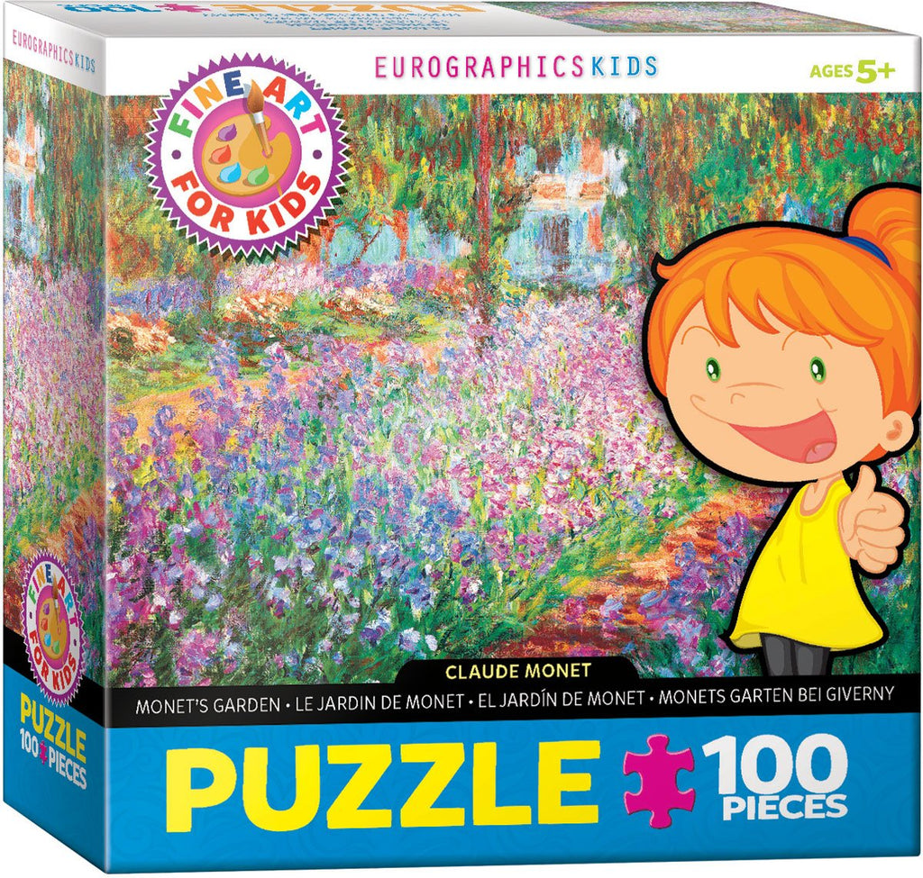 Puzzle Eurographics - El Jardín de Monet. 100 XXL piezas