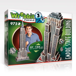 Puzzle 3D Wrebbit - Empire State Building - 975 piezas-Doctor Panush