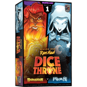 Dice Throne: Bárbaro vs Elfa Lunar