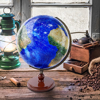 Puzzle 3D Globe - Resplendent Earth con stand. 540 piezas-Doctor Panush