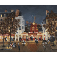 Puzzle de madera Michèle Wilson. Moulin Rouge - DELACROIX. 250 piezas-Doctor Panush