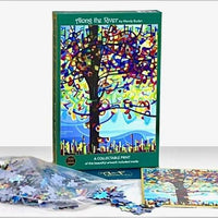 Puzzle Art & Fable - Along the River. 500 piezas