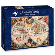 Antique World Map-Puzzle-Bluebird Puzzle-Doctor Panush