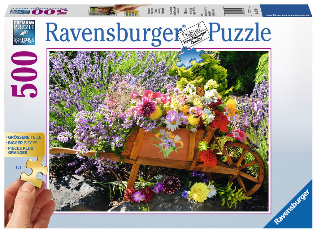 Puzzle Ravensburger - Arreglo Floral 500 piezas XXL-Doctor Panush