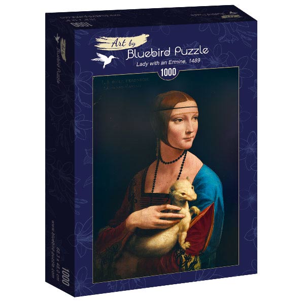 Puzzle Bluebird Puzzle - Leonardo da Vinci - La Dama del Armiño. 1000 piezas-Puzzle-Bluebird Puzzle-Doctor Panush