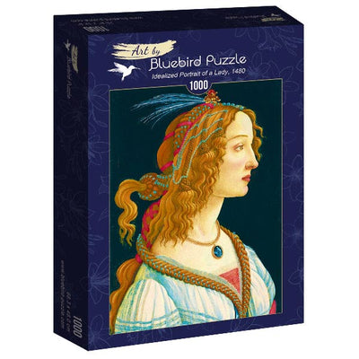 Puzzle Bluebird Puzzle - Sandro Boticelli. Retrato de una Mujer Joven. 1000 piezas-Puzzle-Bluebird Puzzle-Doctor Panush