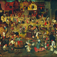 Puzzle Bluebird Puzzle - Pieter Bruegel the Elder - The Fight Between Carnival and Lent, 1559. 1000 piezas-Puzzle-Bluebird Puzzle-Doctor Panush