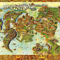 Puzzle Bluebird Puzzle - Atlantis Center of the Ancient World. 1000 piezas-Puzzle-Bluebird Puzzle-Doctor Panush