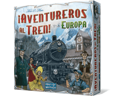 Juego de mesa ¡Aventureros al Tren! Europa-Doctor Panush