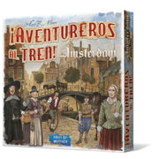 Juego de mesa Aventureros al Tren. Amsterdam-Doctor Panush