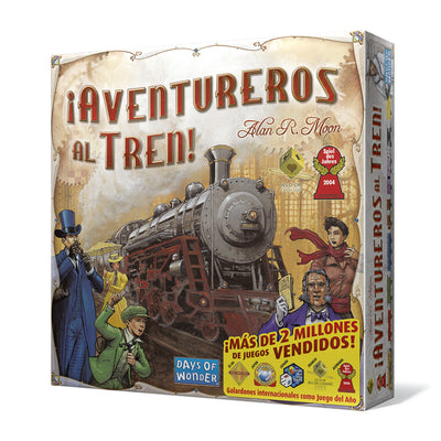 Juego de mesa ¡Aventureros al Tren!-Doctor Panush