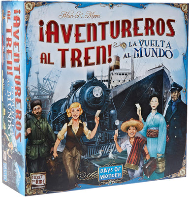 Juego de mesa Aventureros al Tren: La Vuelta al Mundo-Doctor Panush