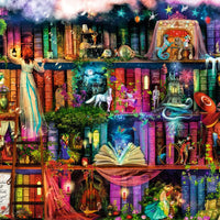 Puzzle Ravensburger - Biblioteca de Fantasía. 1000 piezas-Doctor Panush