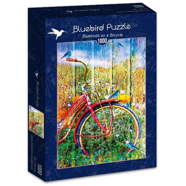 Bluebirds on a Bicycle-Puzzle-Bluebird Puzzle-Doctor Panush