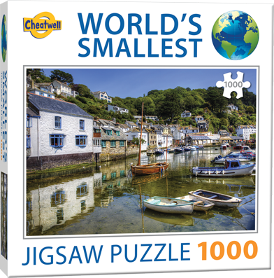 Puzzle Cheatwell World´s smallest - Polperro. 1000 piezas-Puzzle-Cheatwell-Doctor Panush