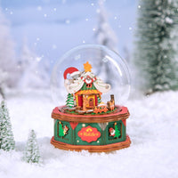Puzzle 3D de madera Rolife - Christmas Town - Caja de música