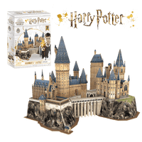Puzzle 3D - Castillo de Hogwarts. 197 piezas