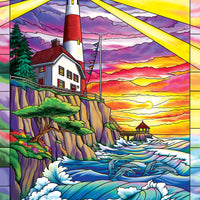 Dolphin Bay Lighthouse-Puzzle-SunsOut-Doctor Panush