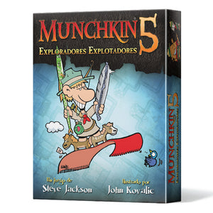 Expansión de Juego de cartas Munchkin 5: Exploradores Explotadores-Doctor Panush