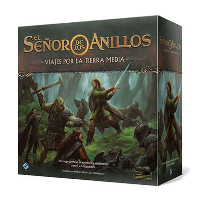 Juego de mesa El Señor de los Anillos. Viajes por la Tierra Media-Asmodee-Doctor Panush