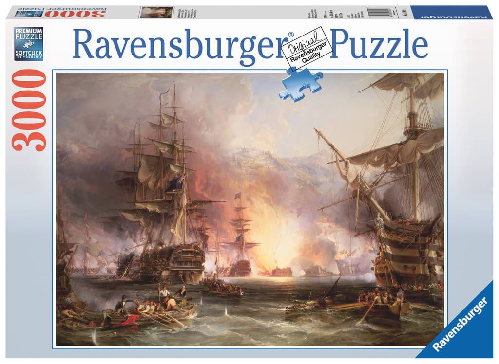 Puzzle Ravensburger - El Bombardeo de Argel. 3000 piezas-Doctor Panush