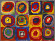 Puzzle de Madera SPuzzles - Estudio de Color de Kandinsky. 200 piezas-Doctor Panush