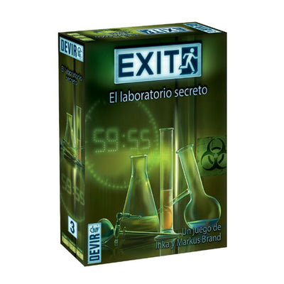 Juego de Escape - Exit. El Laboratorio Secreto-Doctor Panush