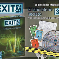 Juego de Escape - Exit. El Laboratorio Secreto-Doctor Panush