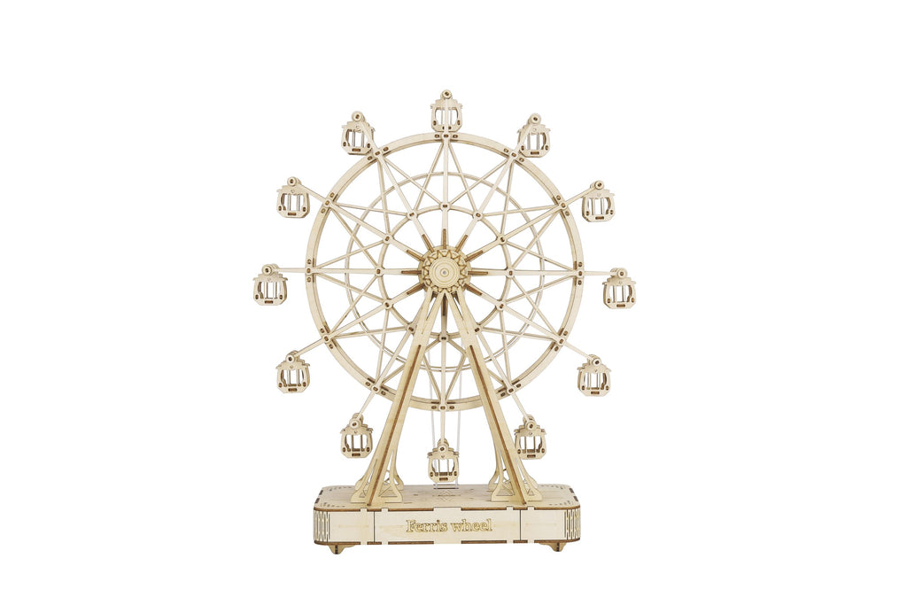 Puzzle 3D de madera Rolife - Ferris Wheel Mechanical Music Box - Caja de música