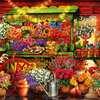 Puzzle Bluebird Puzzle - Flower Market Stall. 1000 piezas-Puzzle-Bluebird Puzzle-Doctor Panush