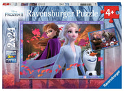 Puzzle Ravensburger - Frozen 2. Aventuras Heladas. 2x24 piezas-Doctor Panush