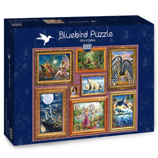 Puzzle Bluebird Puzzle - Girl's 8 Gallery. 6000 piezas-Doctor Panush