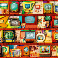 Puzzle Bluebird Puzzle - Golden Age of Television-Shelf. 1000 piezas-Puzzle-Bluebird Puzzle-Doctor Panush