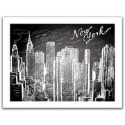 Puzzle Pintoo - Sketches - New York City. 300 piezas-Doctor Panush