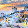 Puzzle Pintoo - Beautiful Sunset of Greece. 1200 piezas-Doctor Panush