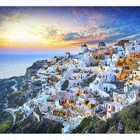 Puzzle Pintoo - Beautiful Sunset of Greece. 1200 piezas-Doctor Panush