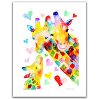 Puzzle Pintoo - Reina Sato - Giraffe Family. 300 piezas-Doctor Panush