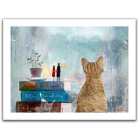 Puzzle Pintoo - endmion1 - Lovers and Cat. 300 piezas-Doctor Panush