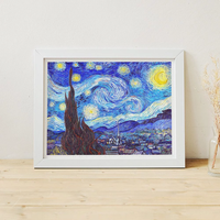 Puzzle Pintoo - Vincent van Gogh - The Starry Night, June 1889. 1200 piezas