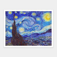 Puzzle Pintoo - Vincent van Gogh - The Starry Night, June 1889. 1200 piezas